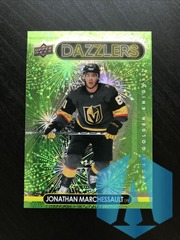 2021-22 Upper Deck Dazzlers Green #DZ-97 Jonathan Marchessault Golden Knights